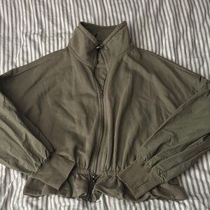 FP Movement by Free People Olive Bomber Jacket